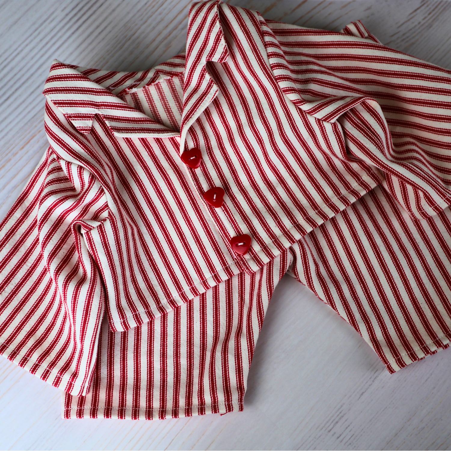 Candlewick Pajamas for Teddies PDF Sewing Pattern