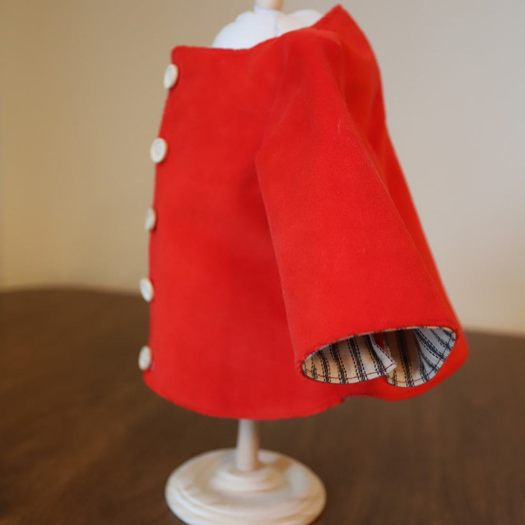 Ashbourne Coat for Teddies PDF Sewing Pattern