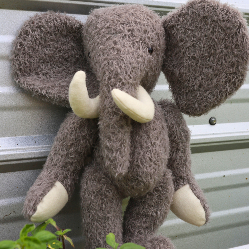 The Quiet Life Farm Elephant Sewing Pattern with Video Tutorial