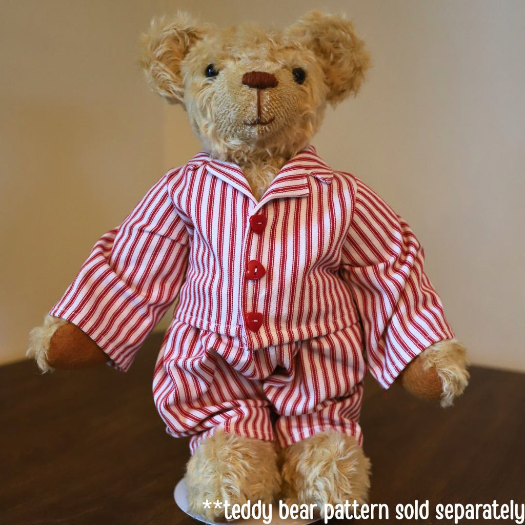 Candlewick Pajamas for Teddies PDF Sewing Pattern