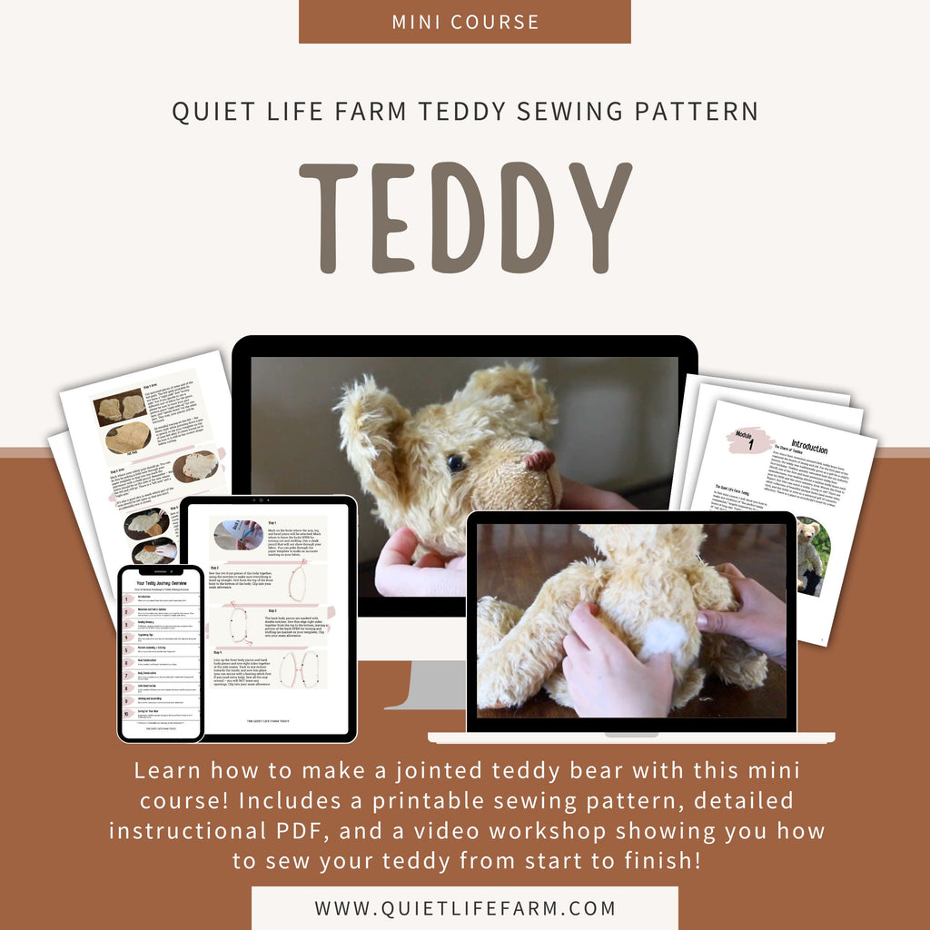 The Quiet Life Farm Teddy Mini Course