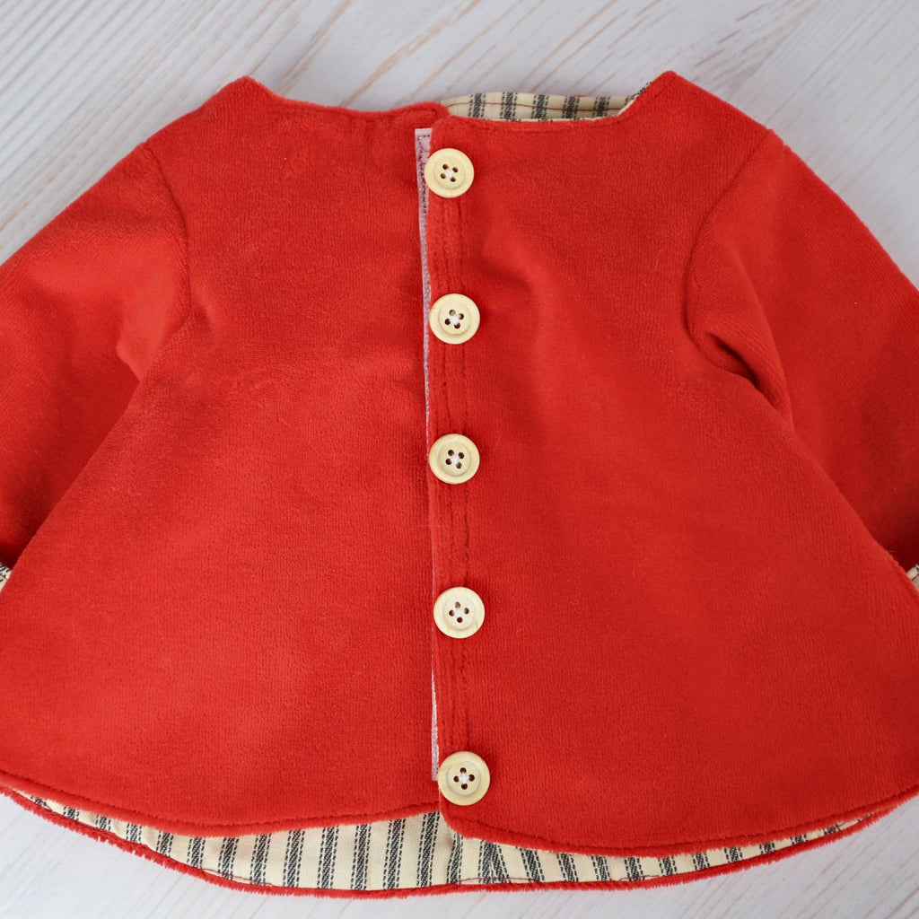 Ashbourne Coat for Teddies PDF Sewing Pattern