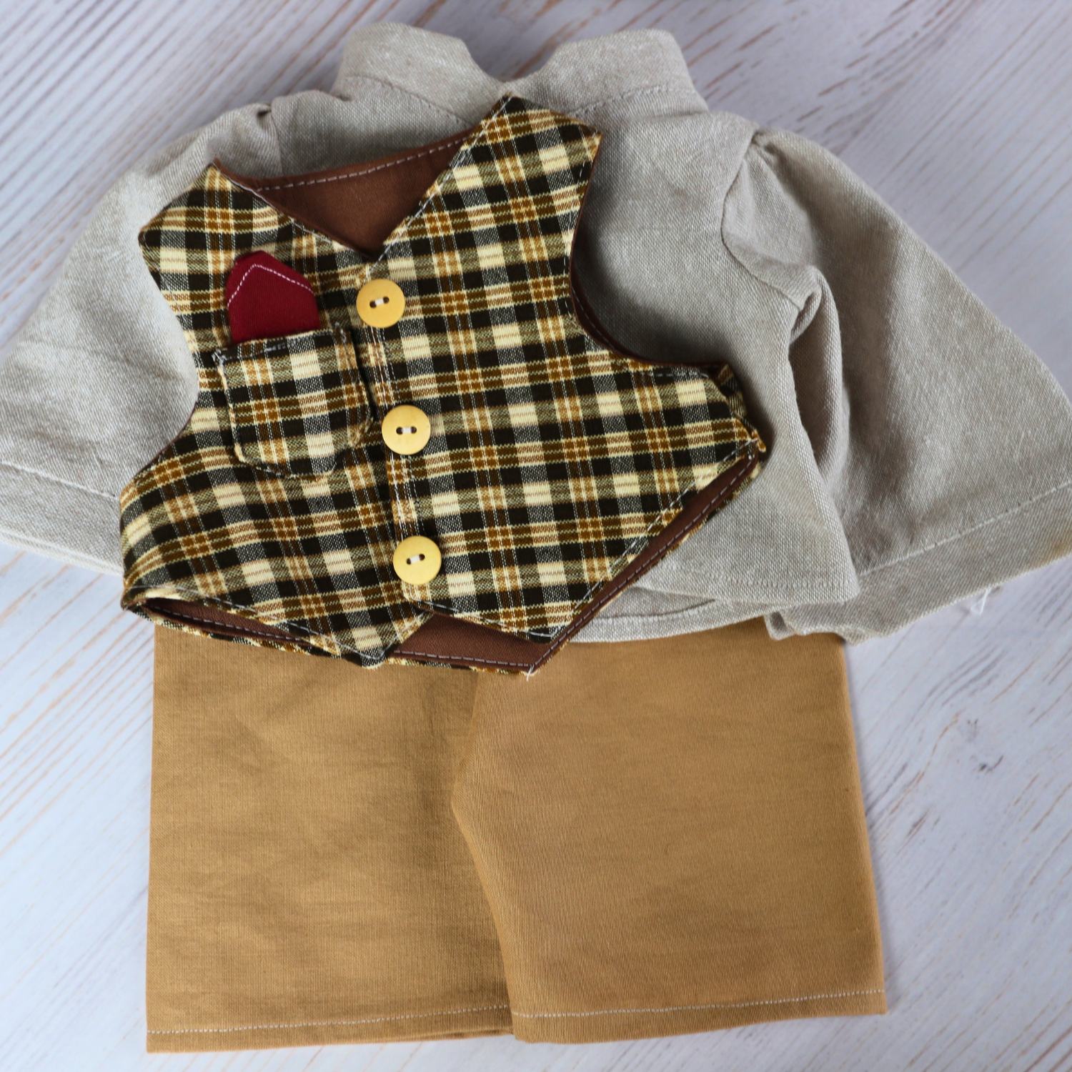 Formal Wear for Teddies PDF Sewing Pattern