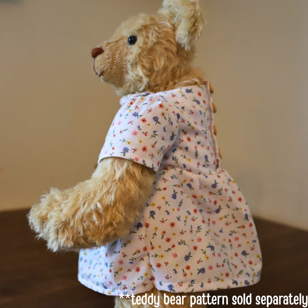 Apron Dress for Teddies PDF Sewing Pattern Bundle